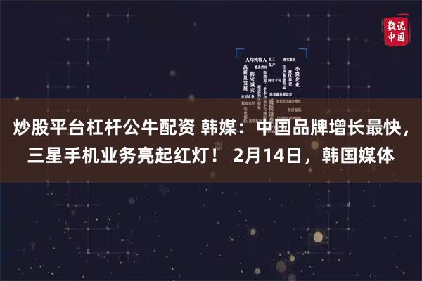炒股平台杠杆公牛配资 韩媒：中国品牌增长最快，三星手机业务亮起红灯！ 2月14日，韩国媒体