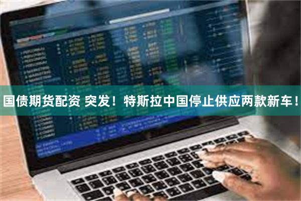 国债期货配资 突发！特斯拉中国停止供应两款新车！