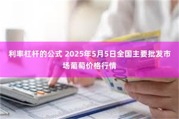 利率杠杆的公式 2025年5月5日全国主要批发市场葡萄价格行情