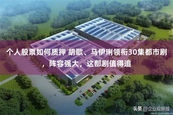 个人股票如何质押 胡歌、马伊琍领衔30集都市剧，阵容强大，这部剧值得追